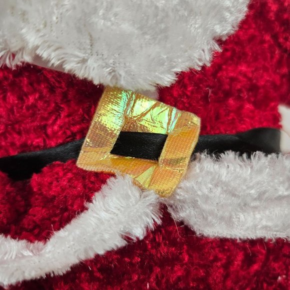 Sugar Loaf Santa Clause Stuffed Animal Plush Christmas Holiday Decor Toy Fuzzy - Picture 6 of 9